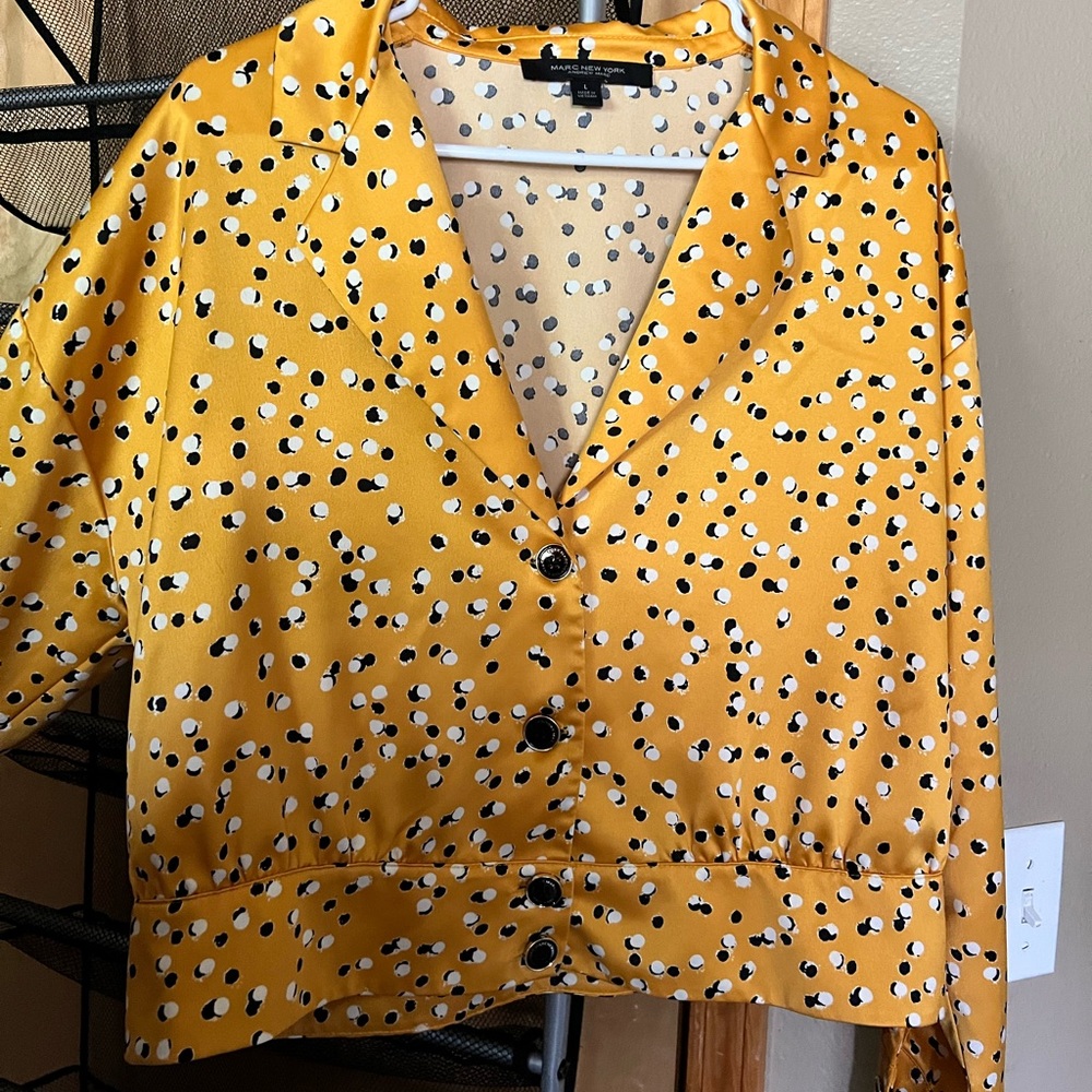 Marc NewYork Silk button up